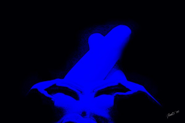 Lady In Blue by AnaCe